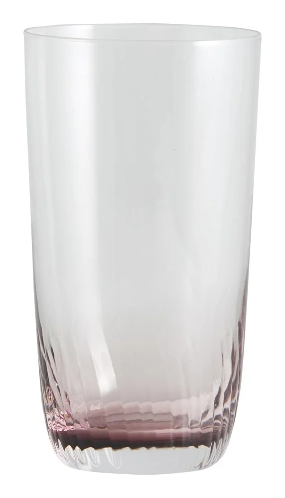 Nordal Garo set van 4 paarse longdrink glazen