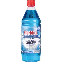 Scheibenfrostschutz Klarblick hellblau, Konzentrat bis -60° Celsius 1L Flasche - blau