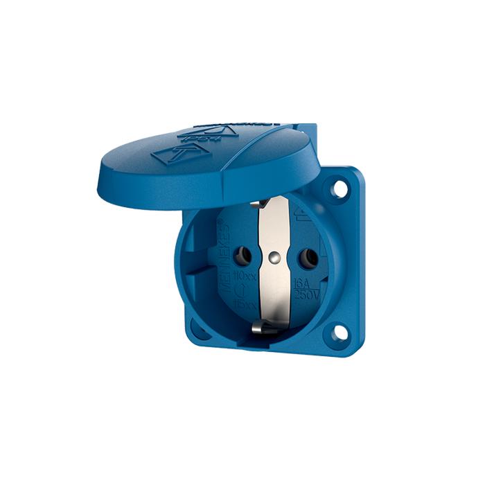 Mennekes Schuko-Anbau-Steckdose 11011 16A, 2p+E, 230V ,bl