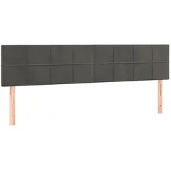 vidaXL, Boxspringbett, Pasonberg (Block mit Quadraten) (180 x 200 cm)