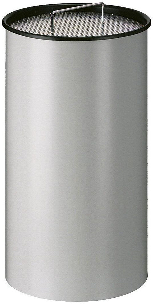 kaiserkraft Standascher mit Sand, rund, mit Sieb, Aluminium