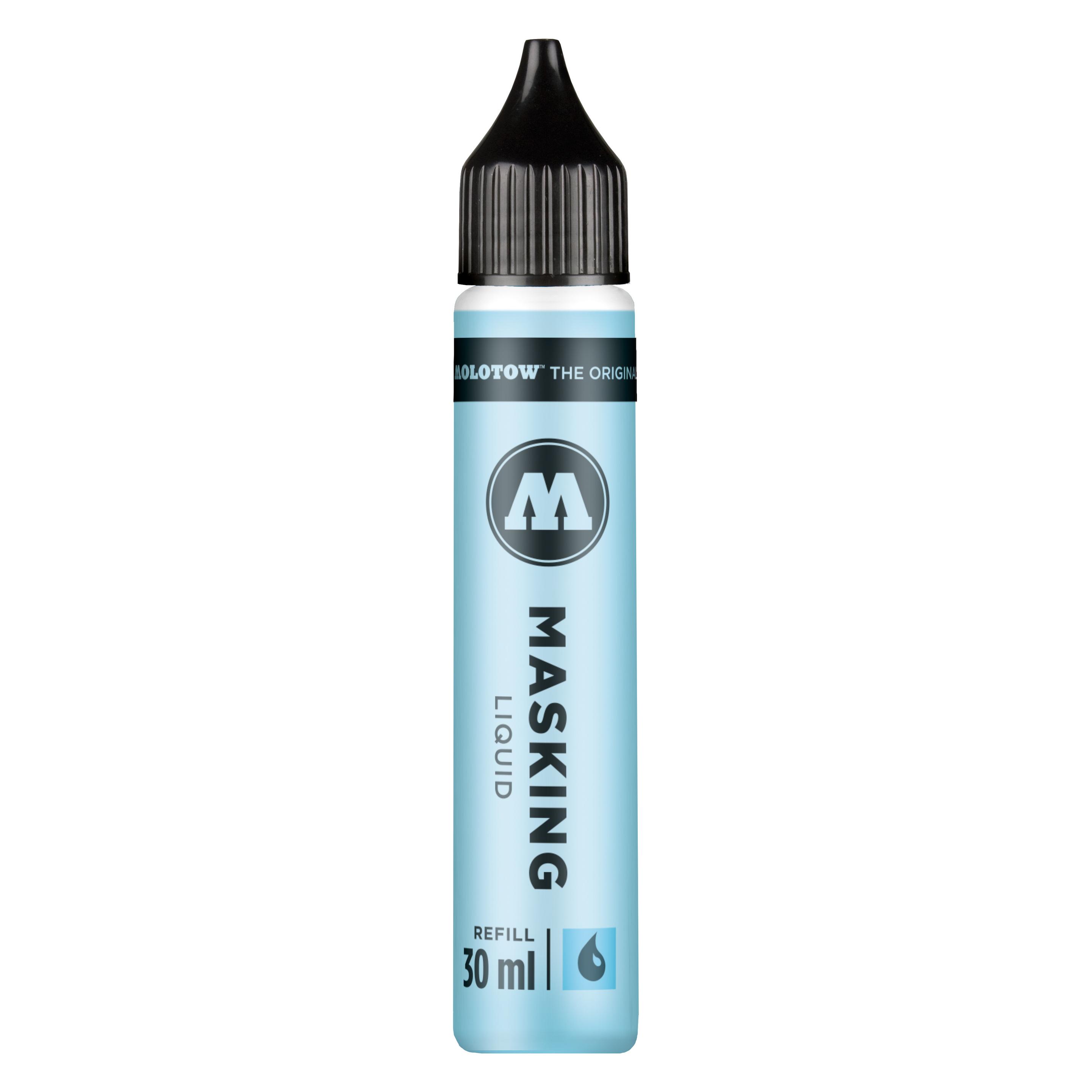 Molotow Masking Liquid refill 30ml 693600 40g. (Blau, Hellblau, 1 Stk.) (693600)