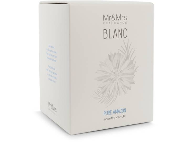 Mr & Mrs Fragrance Duftkerze Mr&Mrs weiss - Material: Glas/Wachs - Duftkerze