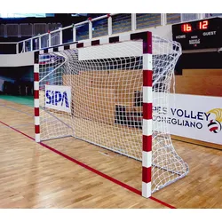 Powershot Handballtor - Stahl - inkl. Bodenhülsen