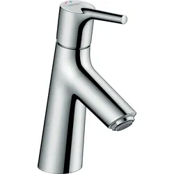 hansgrohe Talis S Einhebel-Waschtischmischer 80 CoolStart, Zugstangen-Ablaufgarnitur, Ausladung 97mm, 72013000