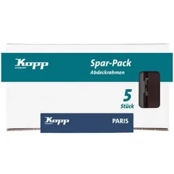 Kopp 402526016 5 Abdeckrahm.2.PAR brau