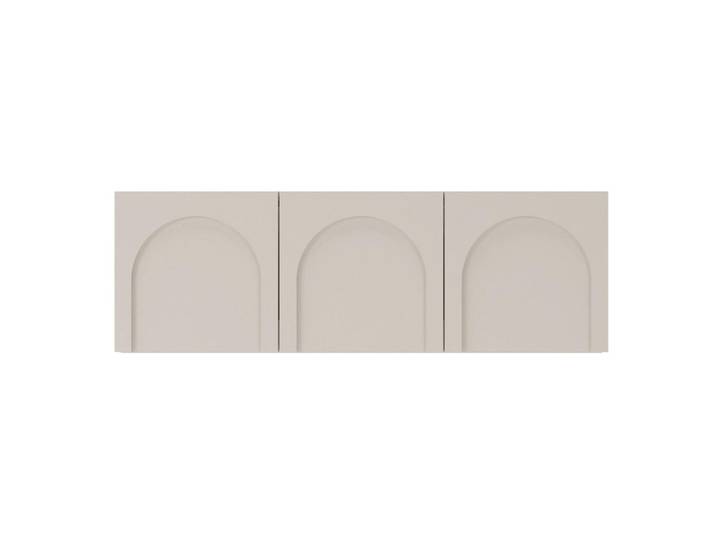 Selsey Tv-Lowboard Arkadia Kaschmirgrau 150 cm, 2 Fächer, Rechteckig, 150x49x35 cm, Wohnzimmer, TV Möbel, Lowboards, Lowboards stehend