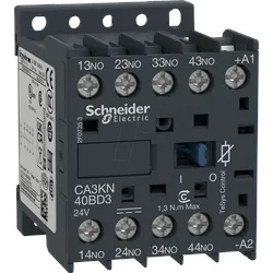 CA3KN40BD3 - Hilfsschütz, TeSys CAK, 4 NO, 24 V DC, mit Diode