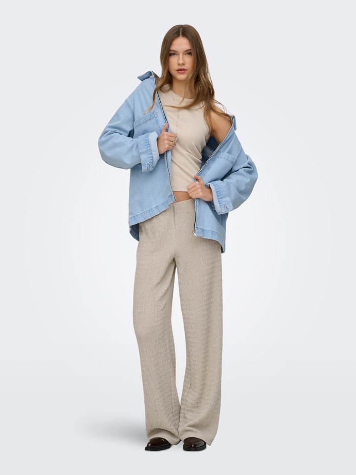 ONLY Marlenehose in Beige - M