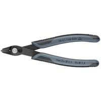 Electronic Super Knips XL ESD, 78 61 140 ESD, Elektronik-Zange grau, mit Öffnungsfeder