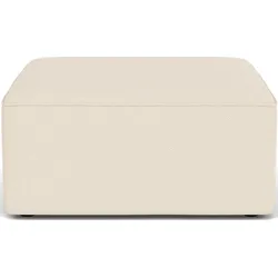Eave Modulsofa-Hocker 86 x 86 cm cremefarbig