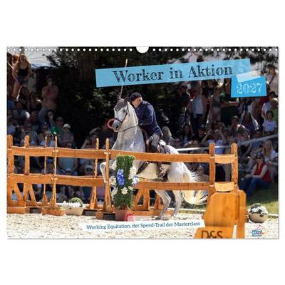 Worker in Aktion (Wandkalender 2027 DIN A3 quer), CALVENDO Monatskalender