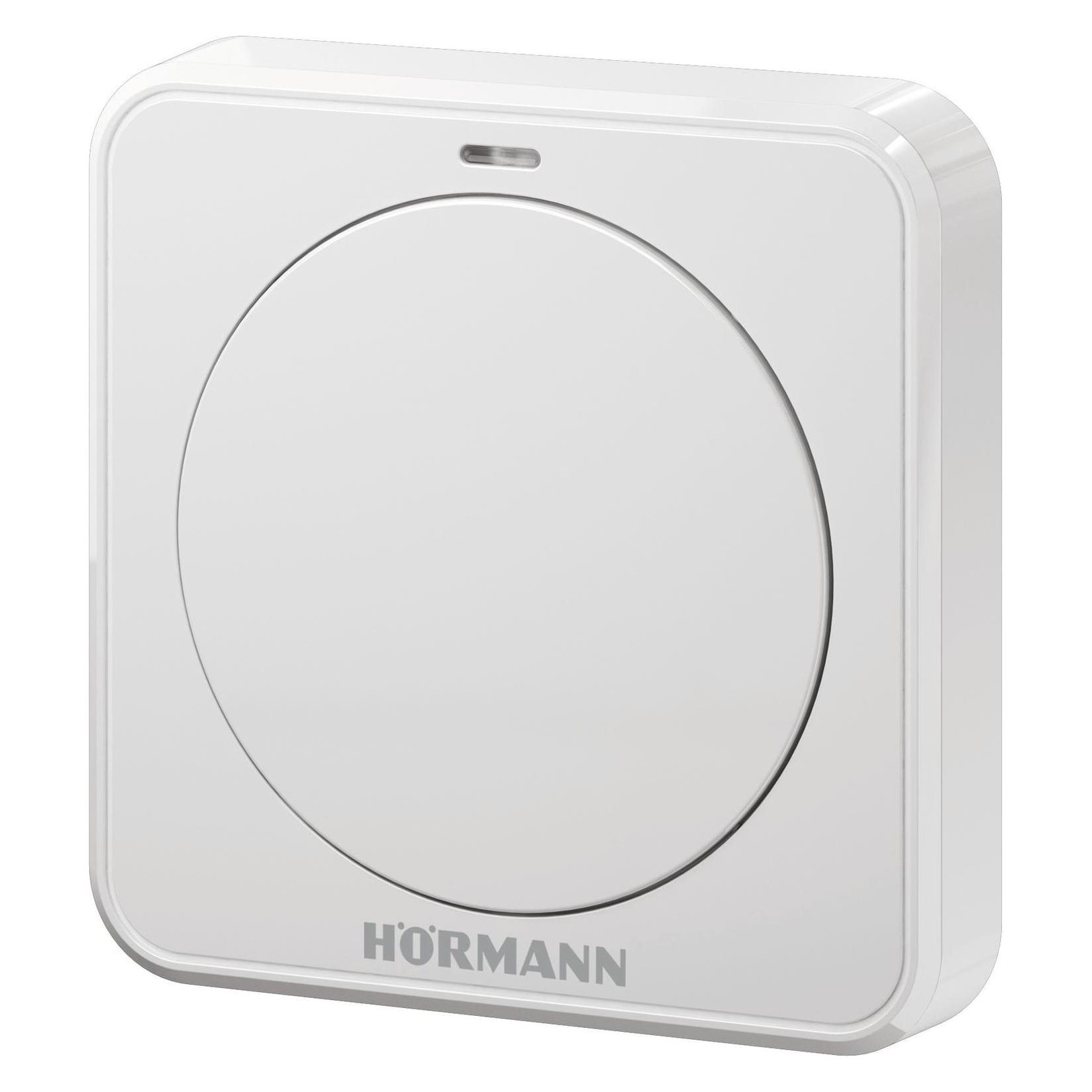 Hörmann Funk-Innentaster FIT 1 BS (eine Tastenfunktion mit grosser Taste zur einfachen Bedienung, Fer (4511821)