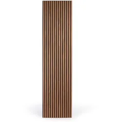 Akustikpaneel aus Holz, 2400 x 600 mm, B2BP010, goldenes Teakholz
