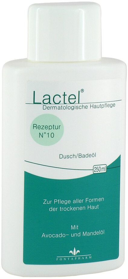 Lactel Nummer 10 Dusch Badeöl 250ml