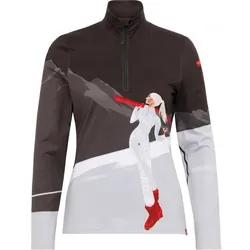 KRIMSON KLOVER Damen Pullover Let's Dance Top, Größe XS in Grau Grau