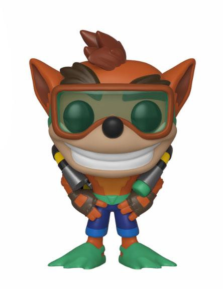 Funko Pop! Crash Bandicoot met duikuitrusting 421 Vinyl figuur