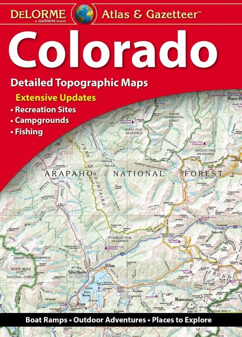 Atlas et répertoire géographique - Colorado   DeLorme