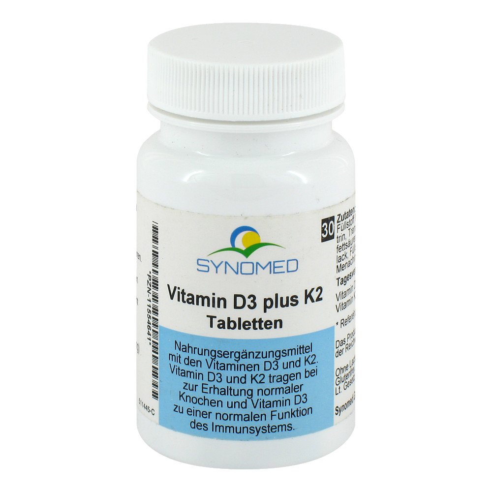 Synomed GmbH Vitamin D3 Plus K2 Tabletten 11554641