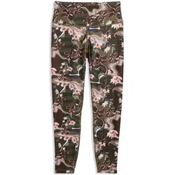 Puma, Damen, Tights, W League Tight - HW 7/8 - AOP (M), Grün