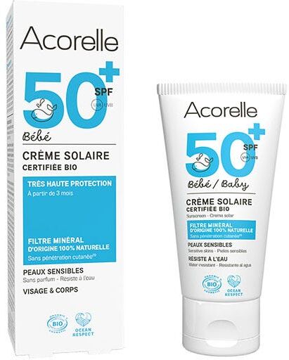 ACORELLE Crema Solar BebÃ© SPF50+
