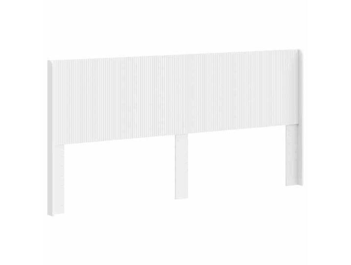 Accessoire de lit - Blanc - Tête de lit Blanc Bois d'ingénierie_20740