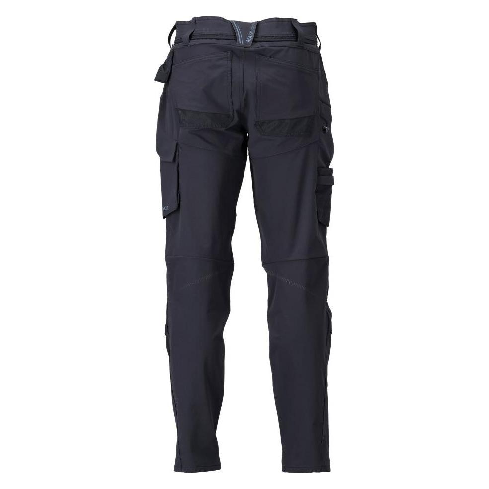 Mascot Bundhose m. Kniet. STRETCH schwarzblau, Gr.82C47 (XS) (229309)