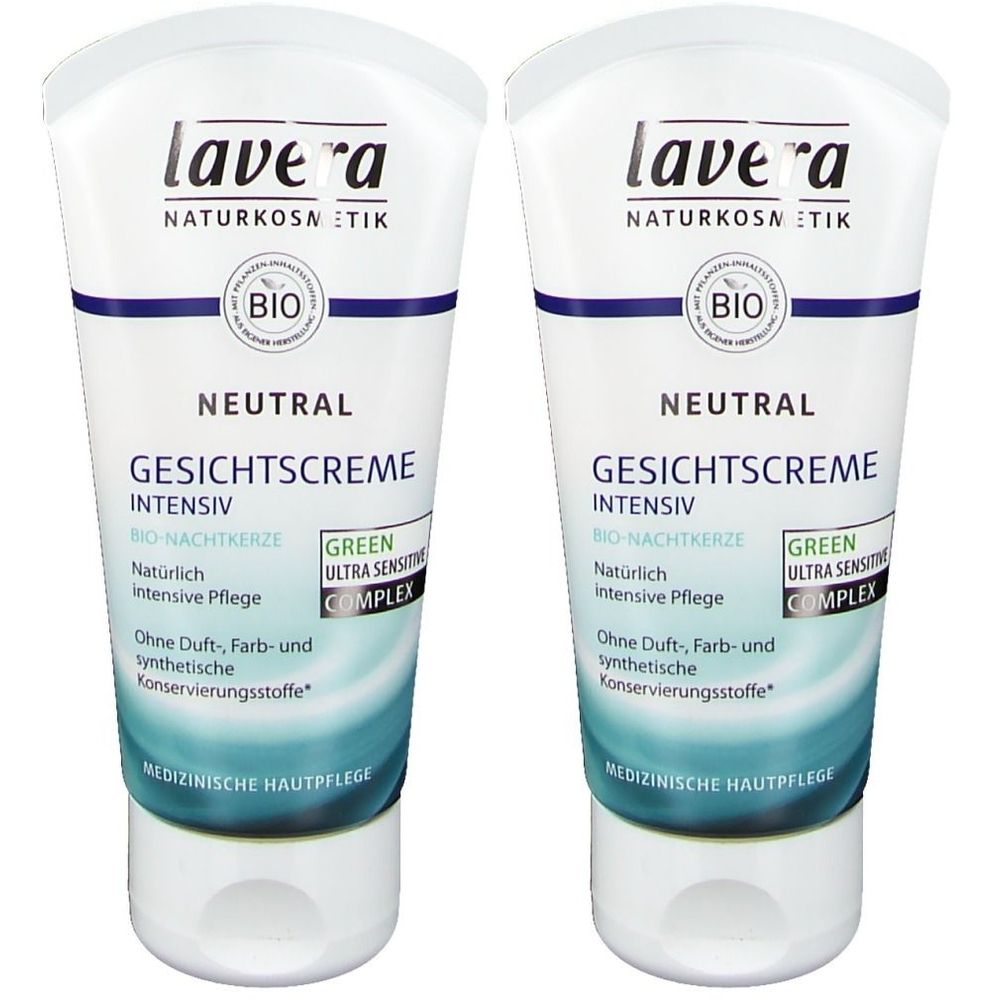 Lavera Neutral Gesichtscr x2 2x50 ml Tagescreme