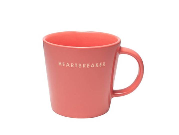 Vondels theemok HEARTBREAKER coral (350 ml)