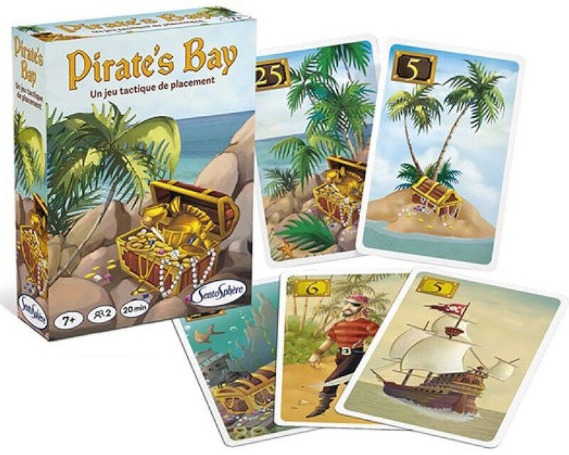SentoSphère Jeu de cartes - Pirate's Bay