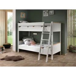 Etagenbett London Weiß