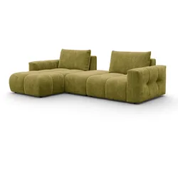 ECKSOFA VERONA 4-Sitzer LINKS, Khaki