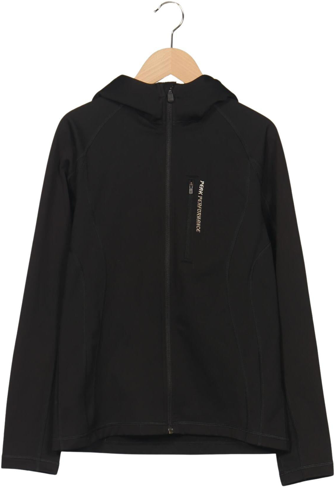 Peak Performance Damen Kapuzenpullover, Schwarz, Gr. M, Synthetik - Second Hand