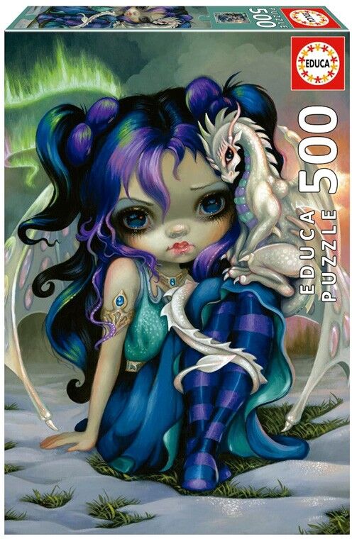 Puzzle 500 pcs Fée Du Dragon - Educa