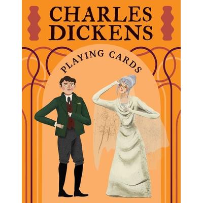 Charles Dickens Playing Card