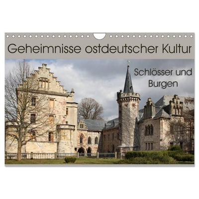Geheimnisse ostdeutscher Kultur - Schlösser und Burgen (Wandkalender 2027 DIN A4 quer), CALVENDO Monatskalender