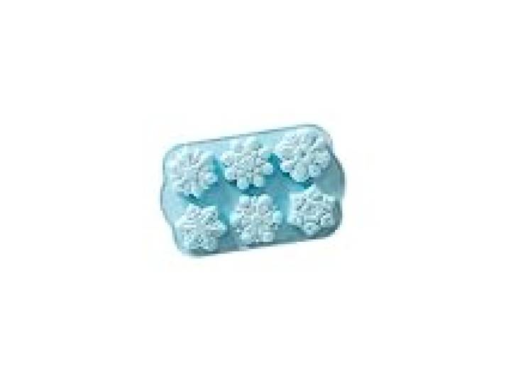 Nordic Ware Disney Frozen Moule à gâteau en fonte Motif flocons de neige Bleu clair