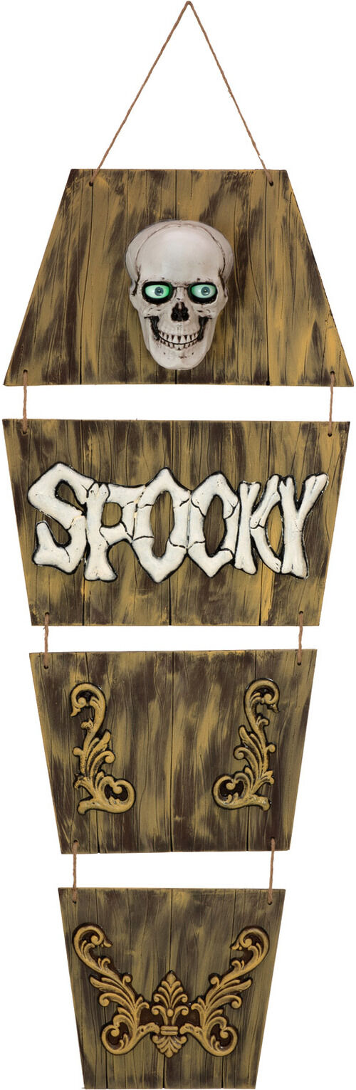 Europalms Halloween Geistersarg, Animiert 150cm