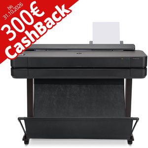 HP DesignJet T650 Großformatdrucker, 300 Cashback