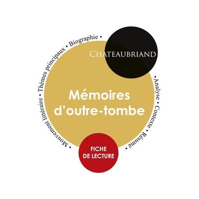 Fiche de lecture Mémoires d'outre-tombe (Étude intégrale), Taschenbuch von Chateaubriand, Paideia éducation, 978-2-7593-1047-0
