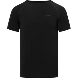 Vikingsports, Herren, Funktionsshirt, viking Bamboo Lockness Man T-Shirt 500/24/7890/0900, schwarz bequem leicht nahtlos Training L EU (L), Schwarz, L