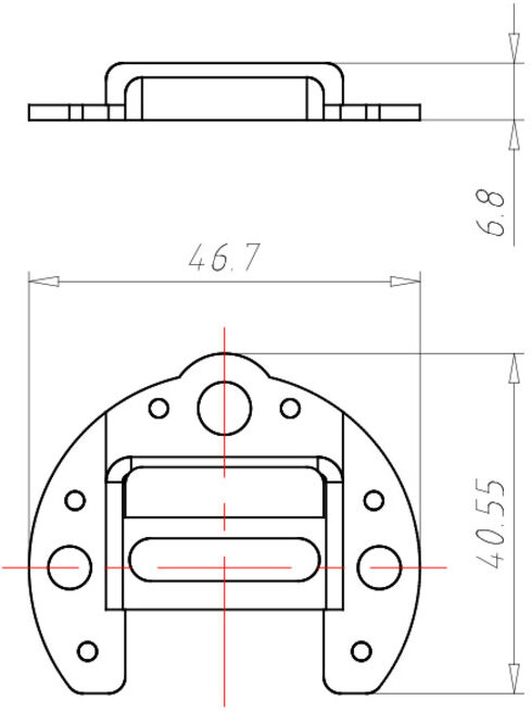 KAISER Buse de sortie de plafond 1144-00 (1144-00)