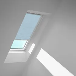 VELUX Rollo Himmelblau 4166, PK06, Aluminiumschiene,Elektro,GGU,VELUX