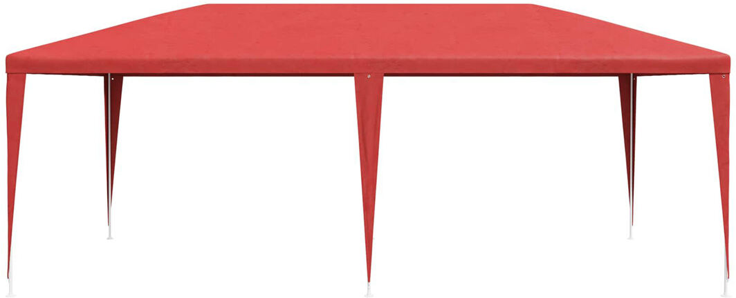 Freeport Park 12m x 3m Steel Party Tent Red 3 x 6 m