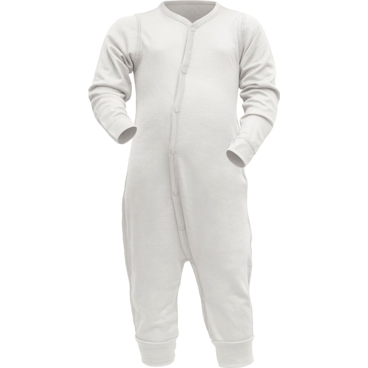 Devold of Norway Breeze Merino Sleepsuit Baby offwhite (000A-clothing) 86 GO 180 702 A 000A 86