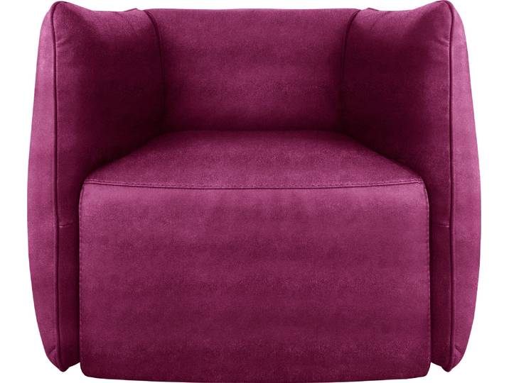 Sessel EGOITALIANO Ludo Loungesessel, Designsessel, Clubsessel, elegant und zeitlos , pink (fuchsia), B:80cm H:68cm T:80cm, Sessel, Sessel, mit tollem Sitzkomfort, Solitärsessel