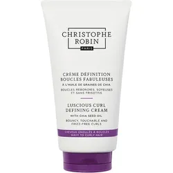 250ml Christophe Robin Luscious Curl Defining Cream with Chia Seed Oil