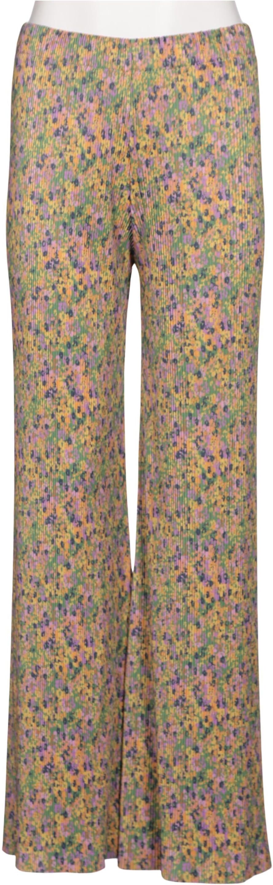 Kauf dich glucklich Damen Stoffhose, Mehrfarbig, Gr. M, Synthetik - Second Hand