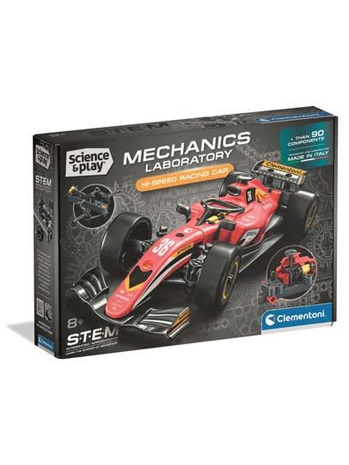 Clementoni Mechanics - Hochgeschwindigkeits-Rennwagen (USA)