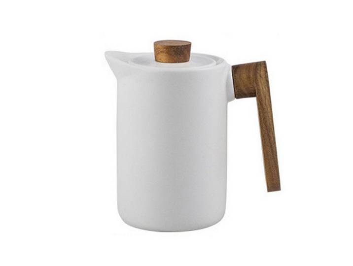 LuxusKollektion Teekanne Keramiktasse & Teekanne Set Weiß
